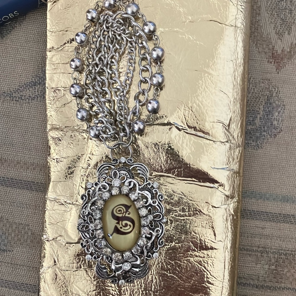 Old English letter s bracelet